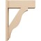 Ekena Millwork 7 1/2-in W x 22-in D x 30-in H Funston Block Rough Cedar Woodgrain TimberThane Outlooker, Primed Tan OUTUR075X22X30FST44RCPR - alternate 6
